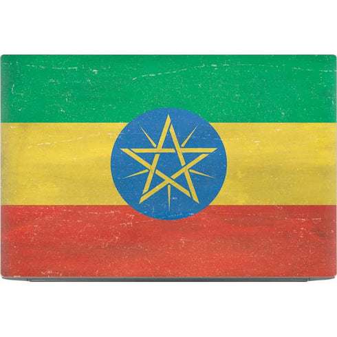 Ethiopia Flag Distressed Dell XPS Skin